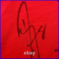 Manchester United 2021/2022 Home Shirt Squad Signed MUFC COA