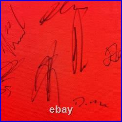 Manchester United 2021/2022 Home Shirt Squad Signed MUFC COA