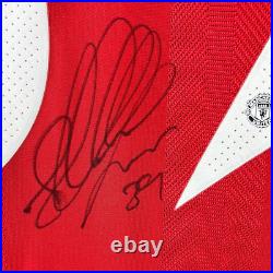 Manchester United 2021/2022 Player Issue Home Shirt McTominay 39 Signed
