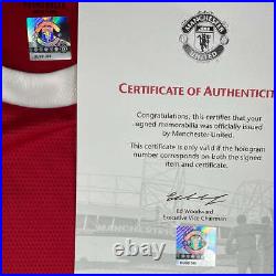 Manchester United 2021-2022 Signed Home Shirt By Matic United COA