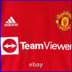 Manchester United 2021/2022 Signed Home Shirt Rashford MUFC COA