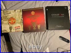 Manchester United 3 Boxsets Signed 1968 2008 19 Shirt Commemorative Box