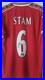 Manchester United 99 Shirt Hand Signed By Jaap Stam