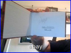 Manchester United Autograph Book signatures from 1999 treble team Manchester United Autograph Book signatures from 1999 treble team