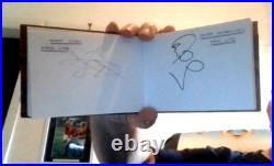Manchester United Autograph Book signatures from 1999 treble team Manchester United Autograph Book signatures from 1999 treble team