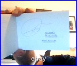 Manchester United Autograph Book signatures from 1999 treble team Manchester United Autograph Book signatures from 1999 treble team