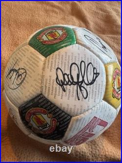 Manchester United Ball Signed By 93/94 Squad Including Giggs, Cantona and Keane