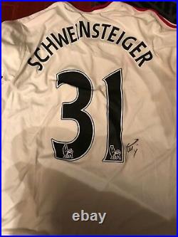 Manchester United Bastian Schweinsteiger Autographed Signed EPL Jersey COA BNWT