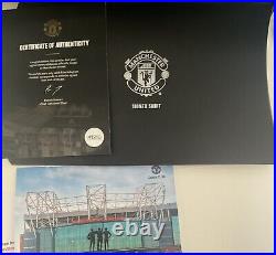 Manchester United Boxed Official Club Signed Shirt 23/24 Fa Cup Winners Coa Manchester United Boxed Official Club Signed Shirt 23/24 Fa Cup Winners Coa