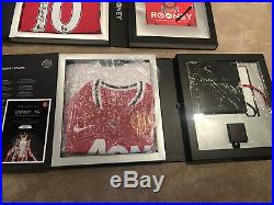 Manchester United Boxsets Signed Rooney Champions Best 19 Shirt Limited Edition