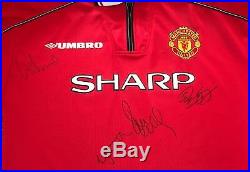 Manchester United Class Of 92 Signed Home Shirt