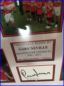 Manchester United Class of 92 Signed Montage