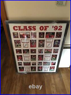 Manchester United Class of 92 Signed Montage