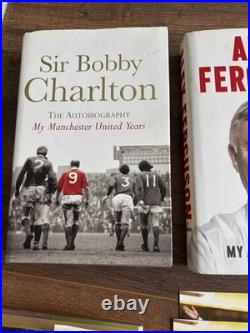 Manchester United Collection Signed Autobiography, Signed Postcard 1999-2000 Manchester United Collection Signed Autobiography, Signed Postcard 1999-2000