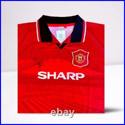 Manchester United Denis Irwin 1994-96 (Home) Signed Shirt
