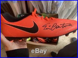Manchester United Eric Cantona Signed Boot SUPERB ITEM £150 Signed On Our Tour