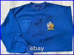 Manchester United European Cup Winners Signed Shirt X 5 inc Charlton Stiles