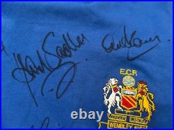 Manchester United European Cup Winners Signed Shirt X 5 inc Charlton Stiles