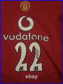 Manchester United FC Signed Football Shirt Large