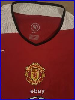 Manchester United FC Signed Football Shirt Large