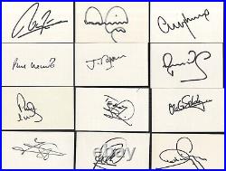 Manchester United F. C. 1999 Treble Winning Squad 24 In Person Signed Cards