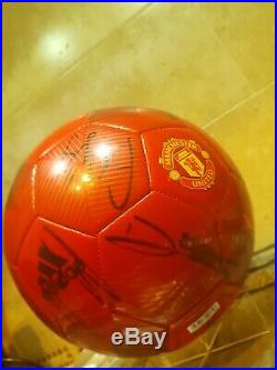 Manchester United Football Signed by 2018/19 First Team