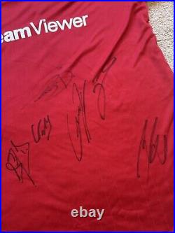 Manchester United Hand Signed Home Shirt With Certificate Of Authenticity Size L