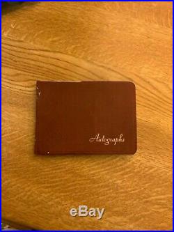 Manchester United Hand signed Autograph Book.'Busby Babes' 56-57 Season