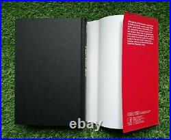 Manchester United Hardback Book A-z With 12 Signed Cards Inside Collectible Book