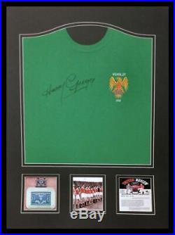 Manchester United Harry Gregg 1958 FA Cup Final Hand Signed Shirt (unframed)