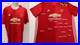 Manchester United Home Shirt Signed by 2017-18 Squad inc. Pogba & Rashford + COA