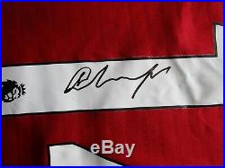 Manchester United Jesse Lingard Hand Signed 2018/19 Shirt Jersey Photo Proof
