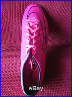 Manchester United Jesse Lingard Signed Nike Mercurial Boot New Photo Proof