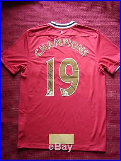 Manchester United Legend Wayne Rooney Champions 19 Signed Shirt-new- Photo Proof
