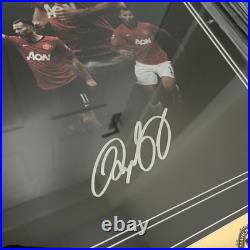 Manchester United Legends 7 Ryan Giggs signed photo. Framed. Certificate NEW Manchester United Legends 7 Ryan Giggs signed photo. Framed. Certificate NEW