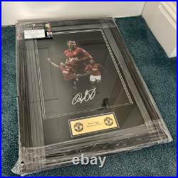 Manchester United Legends 7 Ryan Giggs signed photo. Framed. Certificate NEW Manchester United Legends 7 Ryan Giggs signed photo. Framed. Certificate NEW
