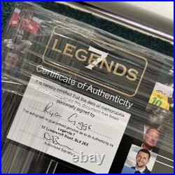 Manchester United Legends 7 Ryan Giggs signed photo. Framed. Certificate NEW Manchester United Legends 7 Ryan Giggs signed photo. Framed. Certificate NEW