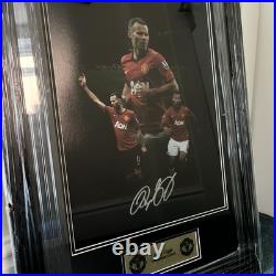 Manchester United Legends 7 Ryan Giggs signed photo. Framed. Certificate NEW Manchester United Legends 7 Ryan Giggs signed photo. Framed. Certificate NEW