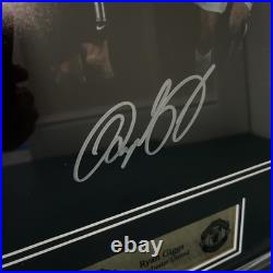 Manchester United Legends 7 Ryan Giggs signed photo. Framed. Certificate NEW Manchester United Legends 7 Ryan Giggs signed photo. Framed. Certificate NEW