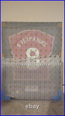 Manchester United MUFC Captain BRUNO FERNANDES Signed & Framed shirt with COA