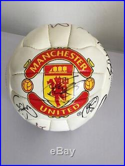 Manchester United Man Utd 1998/1999 Treble Winning Season Signed Football