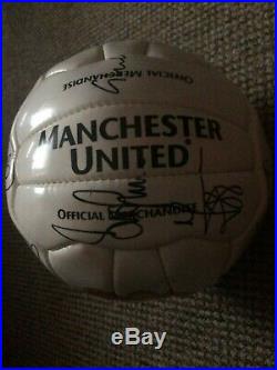 Manchester United Man Utd 2001 2002 Signed Official Football Beckham Keane