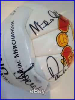 Manchester United Man Utd Signed Official Football 2001