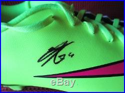 Manchester United Marcus Rashford Genuine Signed Nike Mercurial Boot New -coa