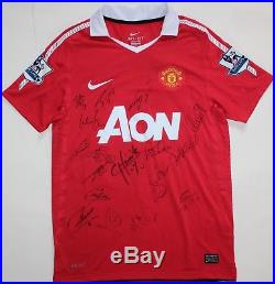 Manchester United Match Worn Chicharito Shirt Signed x 17 2010/2011 Nike