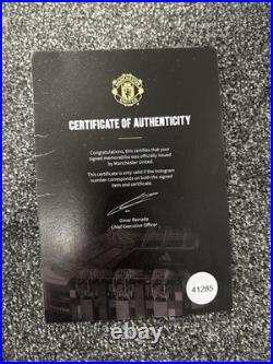 Manchester United Memorabilia (Player Signed)