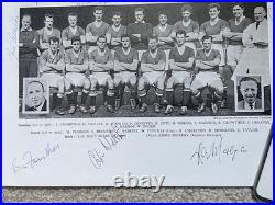 Manchester United Multi Signed 1957-58 Squad Picture 2