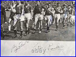Manchester United Multi Signed 1958 Fa Cup Final Picture Manchester United Multi Signed 1958 Fa Cup Final Picture