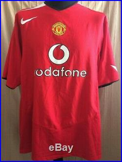 Manchester United Number 2 Shirt Signed Gary Neville With Letter Of Guarantee