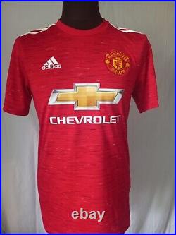 Manchester United Number 8 Home Man Utd Shirt Signed Juan Mata